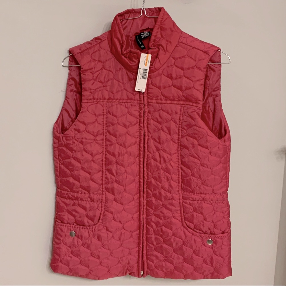 New Directions- pink padded vest